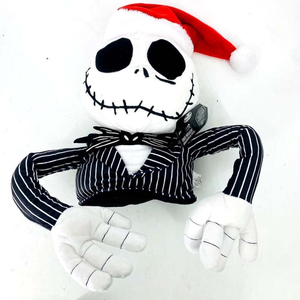 NWT Ruz Nightmare Before Christmas Jack Skellington Tree Hugger Christmas Plush